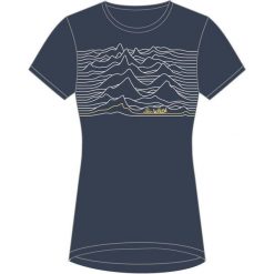 Damski bawełniany t-shirt Kilpi TOFFEES-W. Niebieskie bluzki damskie Kilpi, xs, bez wzorów, z bawełny, bez kołnierzyka. Za 70.90 zł.