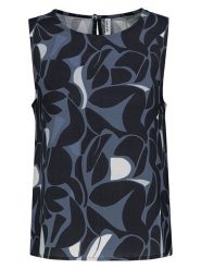 Sublevel Bluzka w kolorze granatowo-czarnym rozmiar: S. Niebieskie bluzki damskie Sublevel, s, bez wzorów, bez kołnierzyka, bez ramiączek. Za 66.00 zł.