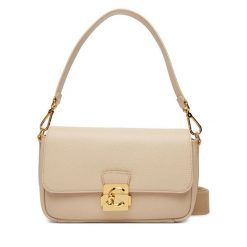 Torebka Coccinelle. Brązowe torebki klasyczne damskie Coccinelle, bez dodatków. Za 1,289.00 zł.