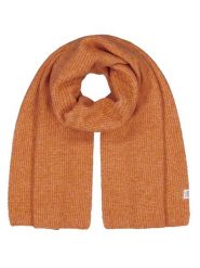 Barts Szal "Sarela" w kolorze pomarańczowym rozmiar: onesize. Pomarańczowe szaliki damskie Barts, bez wzorów, ze splotem. Za 126.75 zł.