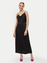 Vila Sukienka koktajlowa Ravenna 14085601 Czarny Regular Fit. Czarne sukienki damskie Vila, bez wzorów, z syntetyku, wizytowe, bez ramiączek. Za 129.99 zł.