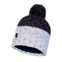 Czapka zimowa damska Buff Janna Knitted&Polar. Niebieskie czapki damskie Buff, na zimę, bez wzorów, z dzianiny. Za 61.49 zł.