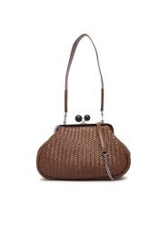 Weekend Max Mara Torebka Kaere 2625516074 Brązowy. Brązowe torebki klasyczne damskie Weekend Max Mara, ze skóry, bez dodatków. Za 2,239.00 zł.