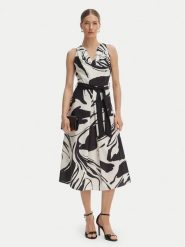 Rinascimento Sukienka koktajlowa CFC0020269002 Czarny Regular Fit. Czarne sukienki damskie Rinascimento, bez wzorów, z syntetyku, wizytowe, bez ramiączek. Za 699.99 zł.