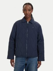 Tommy Jeans Kurtka przejściowa Tjw Coach DW0DW22909 Granatowy Regular Fit. Niebieskie kurtki damskie Tommy Jeans, m, bez wzorów, z jeansu, bez kaptura. Za 649.99 zł.