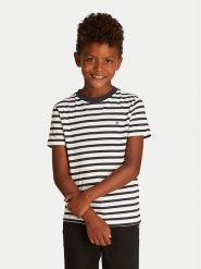 Tommy Hilfiger T-Shirt Essential KB0KB06879 D Granatowy Regular Fit. Niebieskie t-shirty i koszulki chłopięce Tommy Hilfiger, bez wzorów, z bawełny, bez kołnierzyka, bez ramiączek. Za 79.99 zł.