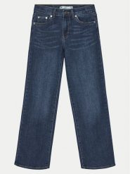 Levi's® Jeansy 4EG381-DAE Granatowy Regular Fit. Niebieskie jeansy dziewczęce bez wzorów, z bawełny. Za 149.99 zł.
