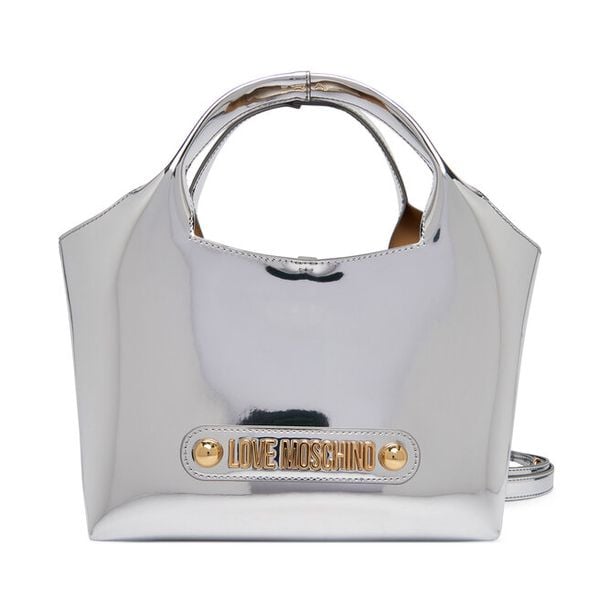 Torebka LOVE MOSCHINO. Szare torebki klasyczne damskie Love Moschino, bez dodatków. Za 859.99 zł.