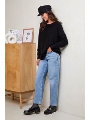 Soft Cashmere Sweter w kolorze czarnym rozmiar: 38/40. Czarne swetry klasyczne damskie Soft Cashmere, z kaszmiru, bez kołnierzyka. Za 104.99 zł.