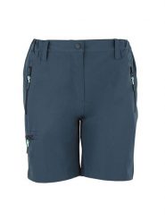 Peak Mountain Szorty funkcyjne "Assor" w kolorze niebieskim rozmiar: L. Niebieskie spodenki sportowe damskie Peak Mountain, l, bez wzorów, z materiału, outdoorowe. Za 130.99 zł.