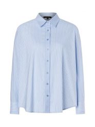 More & More Bluzka w kolorze błękitnym rozmiar: 38. Niebieskie bluzki damskie More & More, bez wzorów, bez kołnierzyka, bez ramiączek. Za 82.99 zł.