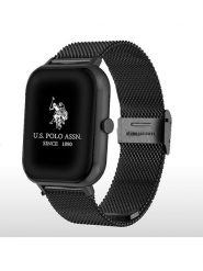 U.S. Polo Assn. Smartwatch w kolorze czarnym rozmiar: onesize. Czarne, cyfrowe zegarki damskie U.S. Polo Assn., metalowe. Za 316.95 zł.