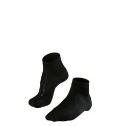 Skarpetki damskie Falke GO2 Short. Czarne skarpetki damskie Falke, bez wzorów, z bawełny. Za 137.00 zł.