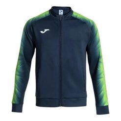 Kurtka z dresu Joma Elite XI. Niebieskie kurtki damskie Joma, l, bez wzorów, z dresówki, bez kaptura. Za 302.00 zł.