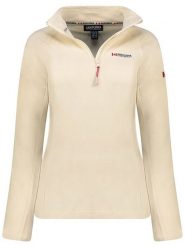 ANAPURNA Bluza polarowa "Tonneau" w kolorze kremowym rozmiar: S. Brązowe bluzy damskie ANAPURNA, s, bez wzorów, z polaru, bez kaptura. Za 79.03 zł.