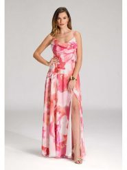 SWING Sukienka w kolorze różowo-jasnoróżowym rozmiar: 32. Różowe sukienki damskie Swing, bez wzorów, bez ramiączek. Za 347.99 zł.