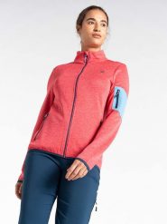 Dare 2b Kurtka polarowa "Torrek" w kolorze czerwonym rozmiar: 42. Czerwone kurtki damskie Dare 2b, bez wzorów, z polaru, bez kaptura. Za 126.15 zł.