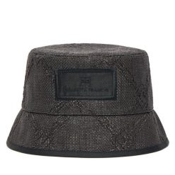 Kapelusz Elisabetta Franchi. Czarne kapelusze damskie Elisabetta Franchi, bez wzorów. Za 599.99 zł.