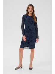 CULTURE Sukienka w kolorze granatowym rozmiar: S. Niebieskie sukienki damskie Culture, bez wzorów, bez ramiączek. Za 130.99 zł.