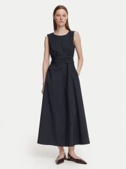 Weekend Max Mara Sukienka koktajlowa Gentile 2625226091 Granatowy Regular Fit. Niebieskie sukienki damskie Weekend Max Mara, bez wzorów, z syntetyku, wizytowe, bez ramiączek. Za 1,389.00 zł.