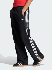 Adidas Spodnie dresowe Pinstripe Firebird KS6787 Czarny Loose Fit. Czarne spodnie dresowe damskie Adidas, xs, bez wzorów, z dresówki. Za 298.99 zł.