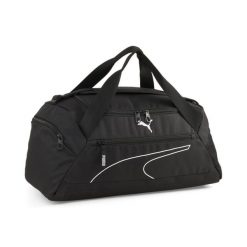 Mała torba sportowa Fundamentals PUMA Black. Białe torby sportowe Puma, bez wzorów, z materiału, małe. Za 153.99 zł.