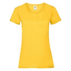 Koszulka Damska Valueweight. Brązowe bluzki damskie Fruit of the Loom, xl, bez wzorów, sportowe, bez kołnierzyka, bez ramiączek. Za 35.99 zł.