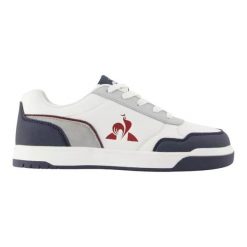 Baskets Garçon LCS COURT BREAKER GS-2422695 Blanc LE COQ SPORTIF. Białe obuwie sportowe casual damskie le coq sportif, bez zapięcia. Za 139.99 zł.