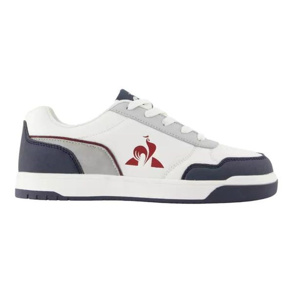 Baskets Garçon LCS COURT BREAKER GS-2422695 Blanc Le Coq Sportif. Białe obuwie sportowe casual damskie le coq sportif, bez zapięcia. Za 140.99 zł.