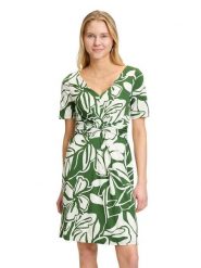 Vera Mont Sukienka w kolorze zielono-kremowym rozmiar: 40. Brązowe sukienki damskie Vera Mont, bez wzorów, bez ramiączek. Za 173.99 zł.