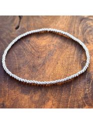 Eclat d'Argent Srebrna bransoletka rozmiar: onesize. Szare bransoletki damskie Eclat d'Argent, srebrne. Za 228.38 zł.