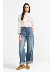 Rich & Royal Bluzka w kolorze białym rozmiar: 34. Białe bluzki damskie Rich & Royal, bez wzorów, z koronki, bez kołnierzyka, bez ramiączek. Za 178.37 zł.