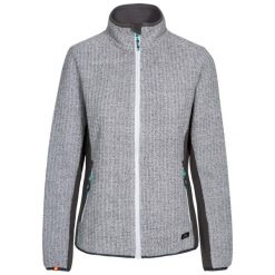 Bluza Polarowa Damska Liggins. Szare bluzy damskie Trespass, na jesień, l, bez wzorów, z elastanu, bez kaptura. Za 209.99 zł.