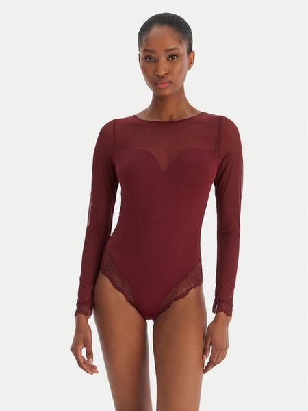 Ysabel Mora Body 10782 Bordowy. Czerwone body i gorsety ysabel mora, bez wzorów, z syntetyku. Za 279.99 zł.