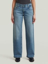 G-Star Dżinsy - Loose fit - w kolorze niebieskim rozmiar: W24/L32. Niebieskie jeansy damskie G-Star. Za 266.01 zł.