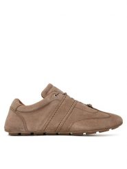 BOSS Sneakersy Roxanne 50547962 Brązowy. Brązowe obuwie sportowe damskie Boss, ze skóry, bez zapięcia. Za 789.99 zł.