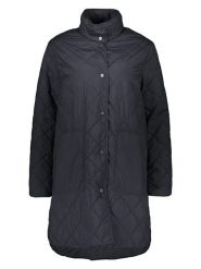 Fuchs Schmitt Płaszcz pikowany w kolorze granatowym rozmiar: 42. Niebieskie płaszcze damskie Fuchs Schmitt, bez wzorów, bez kaptura. Za 295.99 zł.