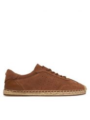 MICHAEL Michael Kors Espadryle Ollie 43S6SCFS1S Brązowy. Brązowe espadryle damskie MICHAEL Michael Kors, bez wzorów, ze skóry, bez obcasa. Za 699.99 zł.
