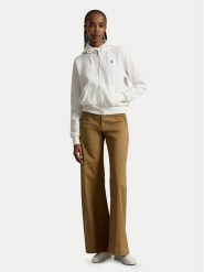 Polo Ralph Lauren Bluza 211971699001 Biały Relaxed Fit. Białe bluzy damskie Polo Ralph Lauren, m, bez wzorów, bez kaptura. Za 879.99 zł.