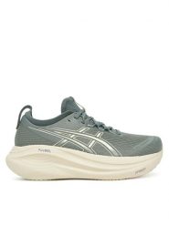 Asics Buty do biegania Gel-Nimbus 27 1012B753 Szary. Szare obuwie sportowe damskie Asics, z materiału, bez zapięcia, do biegania. Za 719.99 zł.