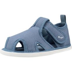Sandały BLANDITOS BETTABD Niebieski. Niebieskie sandały damskie BLANDITOS BY CRIO'S, bez wzorów, z tkaniny, bez obcasa, bez zapięcia. Za 134.99 zł.