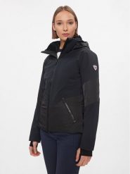 Rossignol Kurtka narciarska RLKWJ23 Czarny Regular Fit. Czarne kurtki sportowe damskie Rossignol, na zimę, xs, bez wzorów, z syntetyku, bez kaptura. Za 2,159.00 zł.