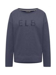 ELBSAND Bluza w kolorze granatowym rozmiar: L. Niebieskie bluzy damskie ELBSAND, l, bez wzorów, bez kaptura. Za 127.35 zł.