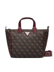 Guess Torebka Follie Travel TWLQ96 76019 Brązowy. Brązowe torebki klasyczne damskie Guess, ze skóry, bez dodatków. Za 549.99 zł.