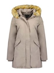 Canadian Peak Parka "Dinastipeak" w kolorze szarobrązowym rozmiar: XXL. Brązowe parki damskie Canadian Peak, xxl, bez kaptura. Za 217.99 zł.