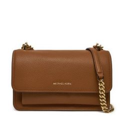 Torebka MICHAEL Michael Kors. Brązowe torebki wieczorowe damskie MICHAEL Michael Kors, bez wzorów, bez dodatków. Za 739.99 zł.