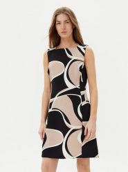 DKNY Sukienka koktajlowa DD5N3H47 Czarny Regular Fit. Czarne sukienki damskie DKNY, bez wzorów, z syntetyku, wizytowe, bez ramiączek. Za 459.99 zł.