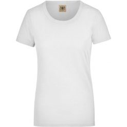 Damska Koszulka Vintage XL z Bawełny - James & Nicholson. Czerwone koszulki damskie XJAGD, m, bez wzorów, z bawełny, bez kołnierzyka, bez ramiączek. Za 129.99 zł.