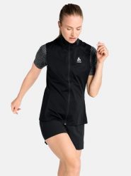 Odlo Kamizelka "Zeroweight Warm" w kolorze czarnym do biegania rozmiar: M. Czarne kamizelki damskie ODLO, m, bez wzorów, bez kaptura. Za 298.67 zł.