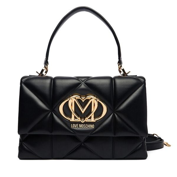 Torebka LOVE MOSCHINO. Czarne torebki klasyczne damskie Love Moschino, bez dodatków. Za 620.99 zł.